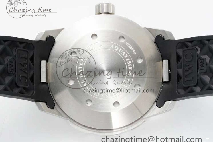 MIROTIME 0120 Aquatimer Automatic SS RSF 1:1 Best Edition White Orange Dial on Black Rubber Strap A Supportive 7069